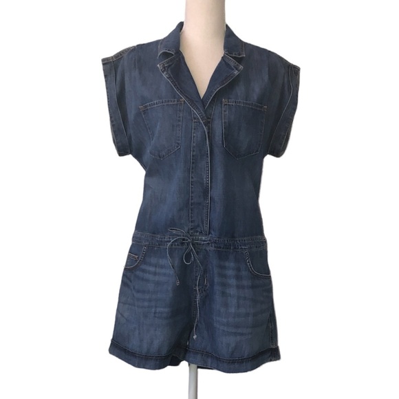 Sanctuary Pants - SANCTUARY CLOTHING Romper Women's Size XL Blue Scout Desert Escape NWT